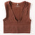 Breathable Deep V-neck Summer Sports Crop Tops