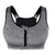 Breathable Sports Bras With Front Zip For Gym Fitness