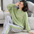 Breathable Two-Piece Printed Long Sleeve Nightwear Pajama Set