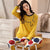 Breathable Two-Piece Printed Long Sleeve Nightwear Pajamas Collection