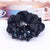 Bright-Colored Elastic Beaded Lace Flower Ponytail Hair Ties