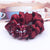 Bright-Colored Elastic Beaded Lace Flower Ponytail Hair Ties