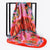 Bright Colored Soft and Silky Floral Shawl Scarf Collection