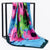Bright Colored Soft and Silky Floral Shawl Scarf Collection