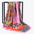 Bright Colored Soft and Silky Floral Shawl Scarf Collection