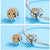 Bumblebee Honeycomb Sterling Silver Bracelet Beads