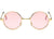 Candy Colored Round Retro Inspired Sunglasses
