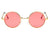 Candy Colored Round Retro Inspired Sunglasses