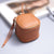 Genuine Leather Compact Coin and Cosmetic Purse Keychains