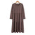 Casual Solid Color Loose Knitted Pullover Long Sleeve Dresses