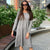 Casual Solid Color Loose Knitted Pullover Long Sleeve Dresses
