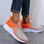 Casual Sporty Cross-tied Slip-on Sneakers Shoes