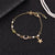 Celestial Rhinestone Adorned Crescent Moon, Star, and Pearl Bracelets