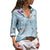 Chic Floral Print Long Sleeve Comfy Blouse