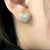 Chic Heart Shaped Zircon Adorned Stud Earrings
