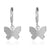 Chic Punk Butterfly Chain Dangle Ear Cuff Earrings