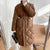Chic and Cozy Padded Winter Coat Belted Jackets