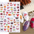Christmas Galore Holiday Themed 3D Nail Stickers