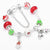 Christmas-Inspired Charm Bracelets