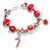 Christmas-Inspired Charm Bracelets