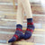 Christmas Season Reindeer Comfy Wool Socks