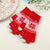 Christmas Snowflake Pattern Knitted Touch Screen Winter Gloves