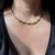 Chunky Chain Heart Shaped Choker Necklace
