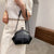 Classic Fashion Chain Strap with Kisslock Closure Vegan Leather Cross-body Bags