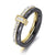 Classic Multi-layer Rhinestone Adorned Ceramic Rings