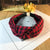 Classic Plaid Pattern Knotted Summer Headbands