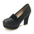 Classic Retro High-heel Pumps
