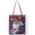 Classical Painting Dog Print Tote Bags