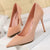 Classy Pointed Toe High Heels Stiletto Shoes