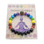 Colorful Beaded Chakra Bracelets with Charm Jewelry