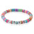 Colorful Beaded Letter Bohemian Summer Beach Bracelets and Necklaces