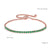 Colorful Cubic Zirconia Tennis Bracelet