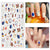 Colorful Dainty Flower Nail Sticker Collection