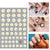 Colorful Dainty Flower Nail Sticker Collection