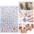 Colorful Dainty Flower Nail Sticker Collection