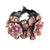 Colorful Flowers and Pearls Rhinestone Hair Claws Collection
