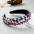 Colorful Pearls and Rhinestone Bejeweled Fashionable Headband Collection
