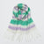 Colorful Plaid Warm Scarves with Chic Tassel