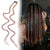 Glittering Multi-strand Rhinestone Chain Tassel Hair Clip Accessories