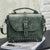 Compact Vintage Rivet Cross body Messenger Bag