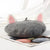 Cool and Awesome Cat Ears Winter Wool Beret Hats