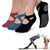 Criss Cross Non-Slip Ballet-Inspired Close Toe Yoga Sport Socks