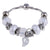 Crystal Murano Beads Charm Stunning Bracelet