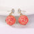 Cute Candy-Color Rhinestone Accented Stud Earrings