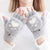 Cute Cat Claw Fingerless Winter Gloves