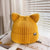 Cute Cat Ears Slouchy Knitted Winter Beanie Hats